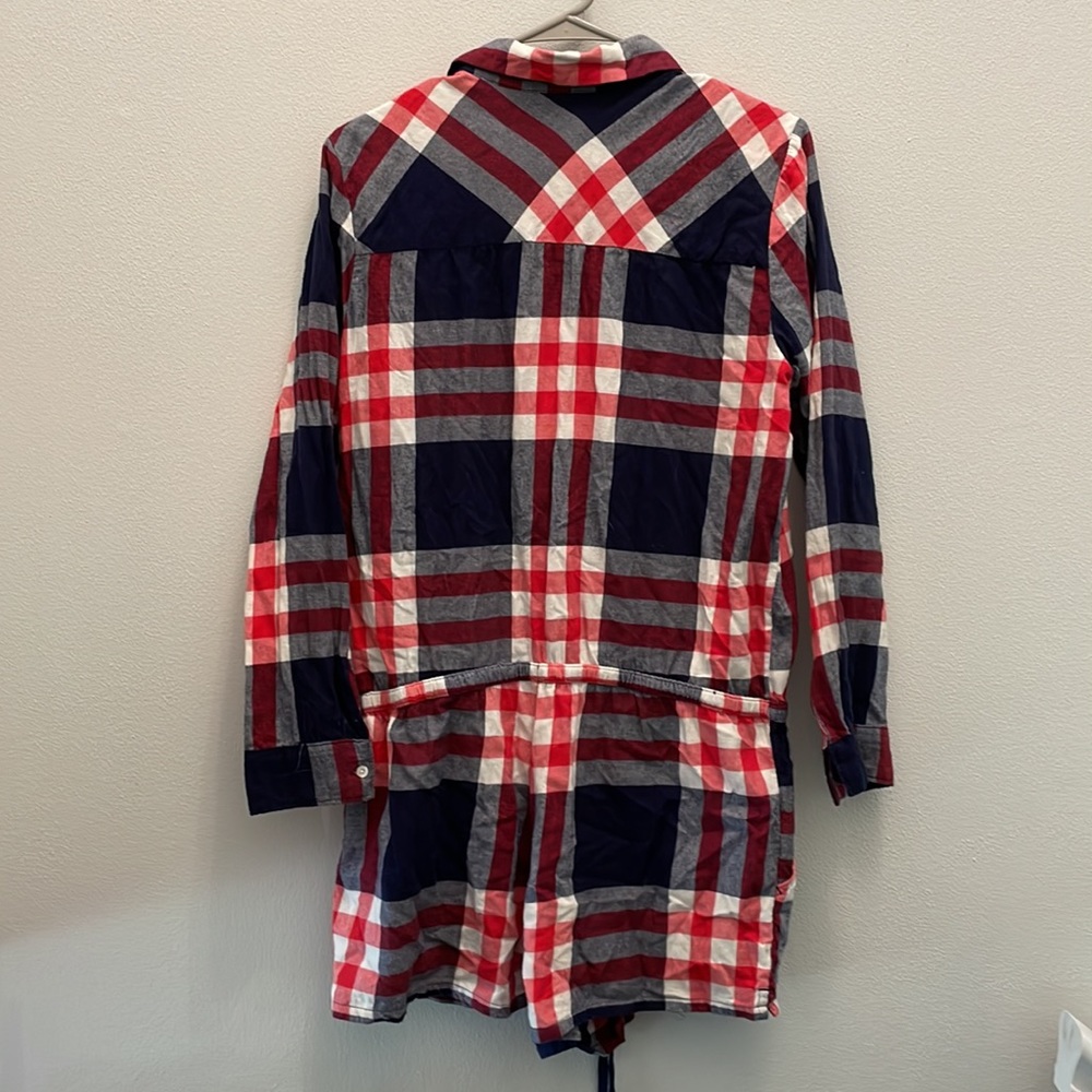 Aerie like new plaid romper - Picture 3 of 7